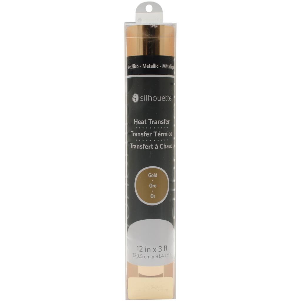 Silhouette Metallic Heat Transfer Gold Silhouette Metallic Heat Transfer Gold